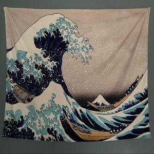 🌊Great wave tapestry🌊